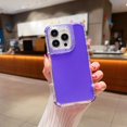 thumbnail image 1 of Allytech 3 in 1 Heavy Duty Case for iPhone 13, Rugged PC + Soft TPU Reinforced Bumper Shockproof Anti-Drop [Full Body Protection] Case for iPhone 13 - Purple, 1 of 10