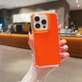 thumbnail image 1 of Allytech 3 in 1 Heavy Duty Case for iPhone 16 Pro Max, Rugged PC + Soft TPU Reinforced Bumper Shockproof Anti-Drop [Full Body Protection] Case for iPhone 16 Pro Max - Orange, 1 of 10