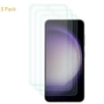 thumbnail image 1 of Allytech [3 Pack] Galaxy S23 FE Screen Protector, HD Clear Bubble Free Anti-Scratch Anti-Fingerprint Case Friendly Easy Install Tempered Glass Screen Protector for Samsung Galaxy S23 FE - Clear, 1 of 4