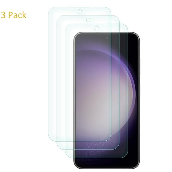 Allytech [3 Pack] Galaxy S23 Screen Protector, HD Clear Bubble Free Anti-Scratch Anti-Fingerprint Case Friendly Easy Install Tempered Glass Screen Protector for Samsung Galaxy S23 - Clear