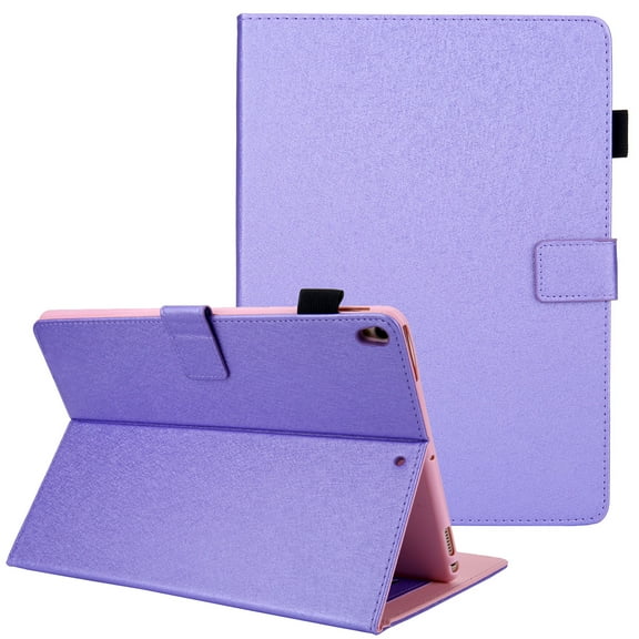Allytech Air 3 Case (2019), iPad Pro 10.5" Case, Slim Fit PU Leather Multi Angle Stand Folio Flip Book Cover Corner Protective Auto Sleep Wake Case for Apple iPad Air 3st Generation, Pro 10.5",Purple