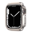 thumbnail image 1 of Allytech Aluminum Case for Apple Watch Series 4 5 6 SE 44mm, Shockrpoof Metal TPU Shell All-Roung Edge Protective Case Cover Frame for Apple Watch 4 5 6 SE 44mm [No Screen Protector Band] - Starlight, 1 of 4