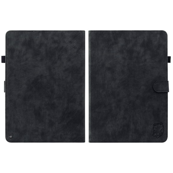 Allytech for Amazon Fire HD 10 & Fire HD 10 Plus (11th Generation, 2021 Release),Synthetic Leather Cover Multi-Angles Slim Folio Stand Protective Cards Slots Wallet Case, Black