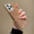 thumbnail image 1 of Allytech Bling Glitter Case Cover for Apple iPhone 16 6.1", Sparkle Bling Diamond Embossed Shockproof Protective Bumper iPhone 16 Case for Girls Women - Rosegold, 1 of 8