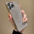 thumbnail image 1 of Allytech Bling Glitter Case Cover for Apple iPhone 16 Pro 6.3", Sparkle Bling Diamond Embossed Shockproof Protective Bumper iPhone 16 Pro Case for Girls Women - Gold, 1 of 8