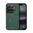 thumbnail image 1 of Allytech Business Case for OnePlus 12, [Slim & Lightweight] Silky Feel PU Leather Shockproof Anti-Fingerprint Case Support Magnetic Car Mount for OnePlus 12 - Green, 1 of 6