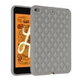 thumbnail image 1 of Allytech Case for 7.9 inch Apple iPad mini 4/5, Slim Luxury Diamond Pattern [Camera Protection] Shockproof Soft TPU Back Case Compatible with iPad mini 4/5 - Grey, 1 of 7