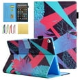 thumbnail image 1 of Allytech Case for All-New Amazon Fire HD 8 Tablet (8th/ 7th / 6th / 5th Generation, 2018/ 2017 / 2016 / 2015 Release) - Folio Stand Cover Case with Card Slots & Auto Wake / Sleep, Colorful Pineapple, 1 of 1