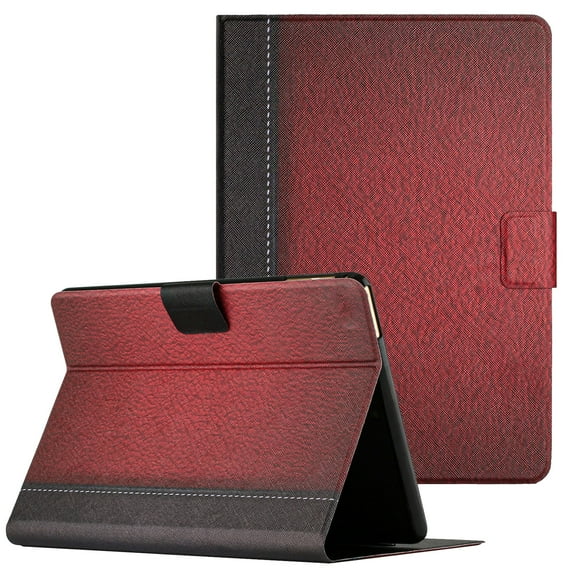 Allytech Case for All-New Kindle Paperwhite 6.8" (11th Gen 2021 Released), Smart Auto Wake Sleep Wallet Book Stand Shockproof Case for Kindle Paperwhite 2021 Signature Edition E-Reader, Red