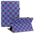 thumbnail image 1 of Allytech Case for Amazon Fire HD 8 inch Tablet(2018/2017/2016), Colorful PU Leather and TPU Shockproof Anti-Slip Kickstand Card Holder Wallet Case for Fire HD 8 8th 2018/7th 2017/6th Gen 2016, Blue, 1 of 8