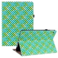 thumbnail image 1 of Allytech Case for Amazon Fire HD 8 inch Tablet(2018/2017/2016), Colorful PU Leather and TPU Shockproof Anti-Slip Kickstand Card Holder Wallet Case for Fire HD 8 8th 2018/7th 2017/6th Gen 2016, Green, 1 of 8
