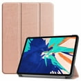 thumbnail image 1 of Allytech Case for Apple iPad Pro 12.9-Inch 2020 Model 4th Generation (NOT for 2018 Model), Compatible with Apple Pencil Cover with Auto Wake/Sleep Slim Stand Folio Full Protection, Rosegold, 1 of 8