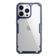 thumbnail image 1 of Allytech Case for Apple iPhone 13 Pro Max (6.7", 2021), Ultra Thin Crystal Clear Hard PC Back + TPU Border + Airbags Corner Protective Case for iPhone 13 Pro Max, Blue, 1 of 12