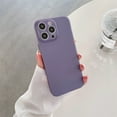 thumbnail image 1 of Allytech Case for Apple iPhone 14 Pro Max 6.7" 2022 Translucent Frosted Soft TPU Back Cover Ultra Slim Thin Lightweight Anti-Scratch Shockproof Reinforced Corner Bumper Crystal Clear Cover, Darkpurple, 1 of 10
