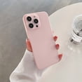 thumbnail image 1 of Allytech Case for Apple iPhone 14 Pro Max 6.7 inch 2022 Translucent Frosted Soft TPU Back Cover Thin Lightweight Anti-Scratch Shockproof Reinforced Corner Protection Bumper Crystal Clear Cover, Pink, 1 of 11