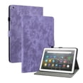 thumbnail image 1 of Allytech Case Compatible With Amazon Fire HD 8 2018/2017/2016,PU Leather Folio With kickstand Shockproof Case for Amazon Fire HD 8 (8th/7th/6th Generation) 8.0 inch,Purple, 1 of 7