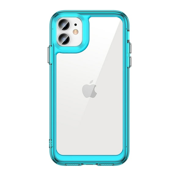 Allytech Case Compatible with iPhone 11 Clear Thin Slim Crystal Transparent Cover Shockproof Bumper Case for iPhone 11,Skyblue