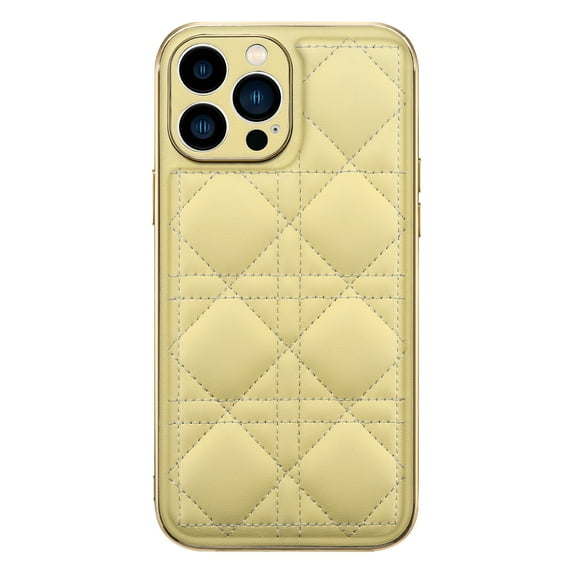 Allytech Case Compatible with iPhone 13 Pro Max,PU Leather+Hard PC With Len Protection Shockproof Ultra-Slim for iPhone13 Pro Max 6.7inch,Yellow