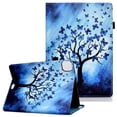 thumbnail image 1 of Allytech Case Fit New iPad Pro 11 inch Case 2021(3rd Gen)/Pro 11 2nd Gen 2020, Shockproof PU Leather Book Stand Style Cover Design Auto Sleep Wake Magntic Sleeve with Pencil Holder, Butterfly Tree, 1 of 8