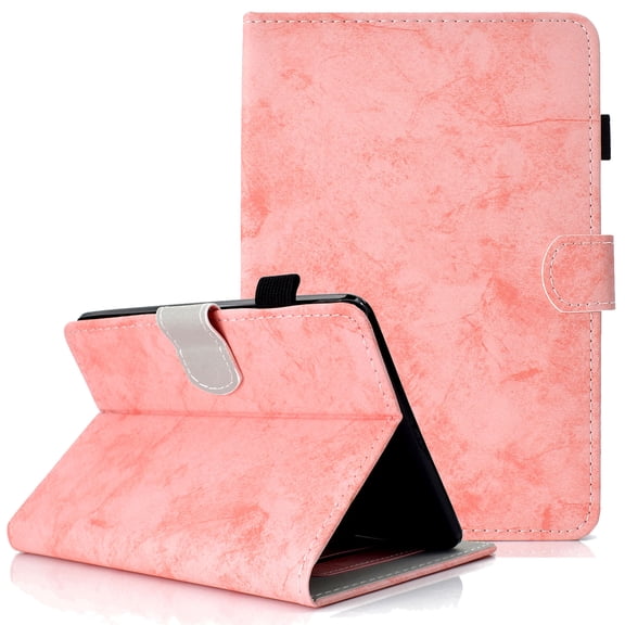 Allytech Case Fits for All-New Kindle Paperwhite (11th Gen), Paperwhite 2021 6.8" Case, Premium PU Leather Folding Stand Wallet Case with Auto Sleep Wake for Amazon Paperwhite 11th Gen 2021, Pink