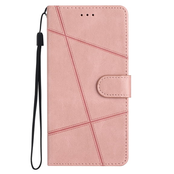 Allytech Case for Galaxy Note 20 5G 6.7" 2020, PU Leather Credit Card Holder Flip Folio Book Stand  Magnetic Closure Hand Strap Case for Samsung Galaxy Note 20, Rosegold