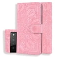 thumbnail image 1 of Allytech Case for Google Pixel 6 Pro Case, Premium PU Leather Slim Fit Credit Cards Holder Kickstand Shockproof Protective TPU Back Cover Wallet Case for Google Pixel 6 Pro, Pink, 1 of 6