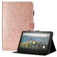 thumbnail image 1 of Allytech Case for Kindle Fire HD 8 2020/ Fire HD 8 Plus(10th Gen, 2020 Released), Premium PU Leather Stand Card Slots Cover with Auto Wake Sleep for Fire HD 8 Plus/Fire HD 8 inch 2020, Rosegold, 1 of 6