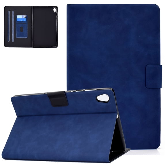 Allytech Case for Lenovo Tab M10 HD 2nd Gen 10.1 inch 2020 TB-X306X / TB-X306F, PU Leather Auto Wake Sleep Anti-Scratch Case for Lenovo Tab M10 HD TB-X306F / TB-X306X 10.1" Tablet, Blue