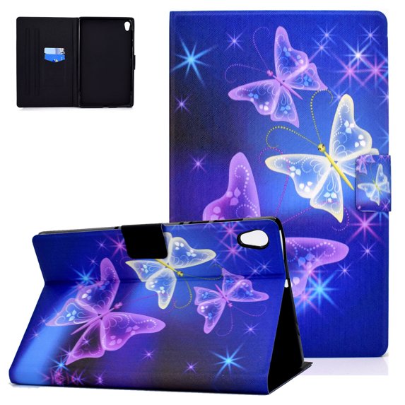 Allytech Case for Lenovo Tab M10 HD 2nd Gen (TB-X306X)/Smart Tab M10 HD 2nd Gen(TB-X306F) 10.1" 2020, Lightweight Slim Shell Stand Cover with Auto Sleep/Wake for Lenovo Tab M10 HD 2nd Gen,Butterfly