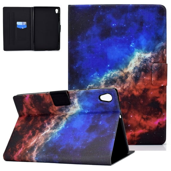 Allytech Case for Lenovo Tab M10 HD 2nd Gen (TB-X306X) / Smart Tab M10 HD 2nd Gen (TB-X306F), Auto Wake Sleep Folding Stand Colorful Case for Lenovo M10 HD 2nd Gen 10.1" Tablet 2020, Leopard Print