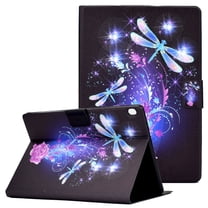 Allytech Case for Lenovo Tab M10 HD TB-X505F TB-X505L/ Tab M10 10.1"(TB-X605F), Kickstand PU Leather Shockproof Flip Wallet Auto Sleep Wake Case for Lenovo Tab TB-X505F/X505L/X605F, Butterfly & Floral