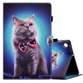 thumbnail image 1 of Allytech Case for Lenovo Tab M10 Plus TB-X606F / TB-X606X 10.3 Inch FHD (2020 2nd Gen), Slim Fit PU Leather Auto Sleep Wake Kickstand Protective Shockproof Case Cover for Girls Women - Cat, 1 of 7