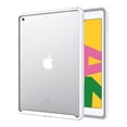 thumbnail image 1 of Allytech Case for New iPad 10.2 2020/2019, Anti-Scratch Transparent Hard PC Back and Shock Absorption Flexible TPU Soft Edge Bumper Slim Protective iPad 10.2 Cases for iPad 8th/7th Generation, White, 1 of 8