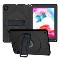 thumbnail image 1 of Allytech Case for New iPad 10.2 inch, Heavy Duty Shockproof Rugged Case with Shoulder Strap, Kickstand, Hand Strap, Protective Shell for iPad 9th/8th/7th Gen 2021/2020/2019, Black, 1 of 8