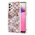 thumbnail image 1 of Allytech Case for Samsung Galaxy A33 5G Version, Galaxy A33 Cover, Slim and Light Weight TPU Impact Resistant Anti-Shock Scratch Free Back Shell for Samsung A33 5G, Pink Scales, 1 of 5