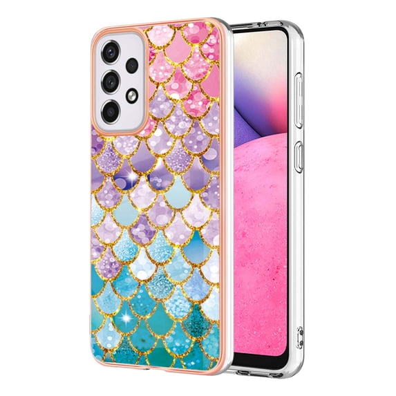 Allytech Case for Samsung Galaxy A53 5G Version, Galaxy A53 Cover, Slim and Light Weight TPU Impact Resistant Anti-Shock Scratch Free Back Shell for Samsung A53 5G, Colorful Scales