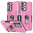 thumbnail image 1 of Allytech Case for Samsung Galaxy S20 FE 2022/S20 FE 5G/S20 FE, Ring Holder Kickstand Anti-Fingerprint Non-slip Anti-Drop Heavy Duty Defender Rugged Case Cover for Samsung S20 FE Phone 6.5", Pink, 1 of 10
