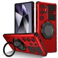 thumbnail image 1 of Allytech Case for Samsung Galaxy S23 Ultra - 360° Rotatable Magnetic Ring Stand - Compatible with MagSafe - Military-Grade Protection - Anti-Scratch & Anti-Fingerprint - Slim Fit Cover (Red), 1 of 11