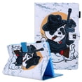 thumbnail image 1 of Allytech Case for Samsung Galaxy Tab A7 10.4" 2020 Released, Slim Shell PU Leather Folip Flip Multi Angle Viewing Stand Auto Sleep Wake Protection Cover Case with Cards Holder, Panda, 1 of 6
