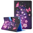 thumbnail image 1 of Allytech Case for Samsung Galaxy Tab A7 10.4 Case 2020, SM-T500 SM-T505 SM-T507 Cover, Slim PU Leather Folio Stand Magnetic Closure Wallet Case for Galaxy Tab A7 10.4" 2020 Model T500, Butterflies, 1 of 6