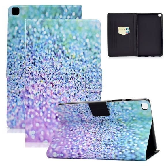 Allytech Case for Samsung Galaxy Tab A7 Lite 8.4 2021(SM-T220/SM-T225), Slim Soft PU Leather Shockproof Folio Flip Stand Card Holder Cover Case for Galaxy Tab A7 Lite T220 2021(8.4"), Purple Sand