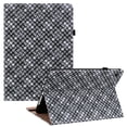 thumbnail image 1 of Allytech Case for Samsung Galaxy Tab A8 10.5 Cover 2022 (SM-X200/SM-X205/SM-X207), PU Leather Multi-Angle Viewing Folding Stand Auto Sleep Wake Card Slots Wallet Case for Galaxy Tab A8 2022, Black, 1 of 6