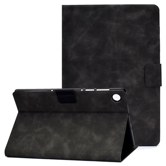 Allytech Case for Samsung Galaxy Tab A8 10.5" X200, PU Leather Slim Folio Flip Cover Auto Sleep Wake Full Protection Kickstand Case Cover for Samsung Galaxy Tab A8 10.5" X200 X205 - Gray