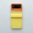 thumbnail image 1 of Allytech Case for Samsung Galaxy Z Flip 4 (5G) 2022, Luxury Gradient Color Hard Shockproof Protective Folding Slim Cover for Samsung Z Flip4 2022, Orange + Yellow, 1 of 5