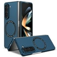 thumbnail image 1 of Allytech Case for Samsung Galaxy Z Fold 6 5G,Compatible with MagSafe Charging,Shockproof PC Hard Anti-scratch Protective Slim Fit Phone Case Support Wireless Charging, Darkblue, 1 of 9