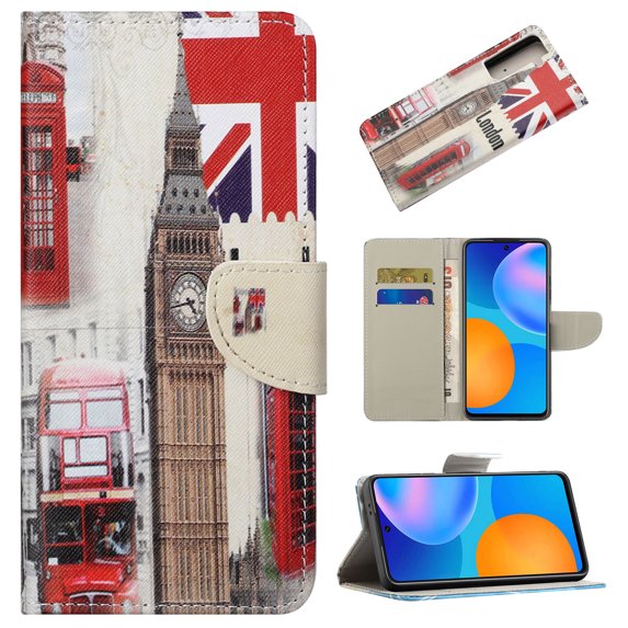 Allytech Case for Samsung Galaxy S21 FE,Magnetic Leather Stand Card Slot Flip Protector Case Cover,For Samsung Galaxy S21 FE 6.4‘.,A