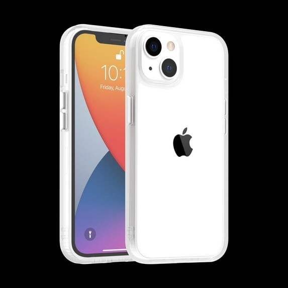 Allytech Case for iPhone 11, 6.1 Inch, Double Glass Back Shock Resistant Scratch Resistant Thin Case Sturdy Clear Case, Clear