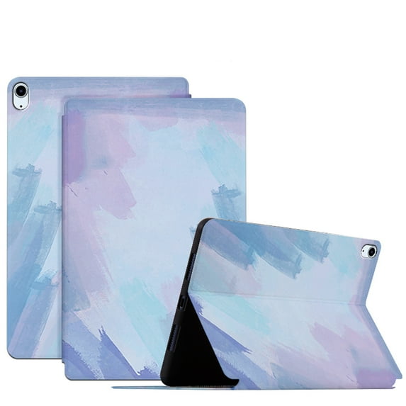 Allytech Case for iPad 10th Generation 10.9 inch 2022, Slim Lightweight Hands Free Stand Premium PU Leather Anti-Scratch Auto Sleep Wake Case for iPad 10.9" 2022(10th Gen), Fog Blue