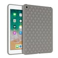 thumbnail image 1 of Allytech Case for iPad 9th/8th/7th Generation 10.2" 2021/2020/2019, Slim Luxury Diamond Pattern [Camera Protection] Shockproof Soft TPU Back Case - Grey, 1 of 7