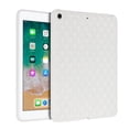 thumbnail image 1 of Allytech Case for iPad 9th/8th/7th Generation 10.2" 2021/2020/2019, Slim Luxury Diamond Pattern [Camera Protection] Shockproof Soft TPU Back Case - White, 1 of 7